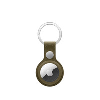 Apple AirTag FineWoven Key Ring – Dark Olive