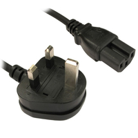 kenable 001861 power cable Black 2 m Power plug type G C15 coupler