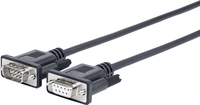 Vivolink PRORS1.5 serial cable Black 1.5 m DB-9