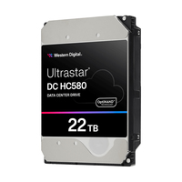 Western Digital Ultrastar DC HC580 internal hard drive 22 TB 7200 RPM 512 MB 3.5" SAS
