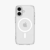 Spigen ACS10082 mobile phone case 16 cm (6.3") Cover Transparent, White
