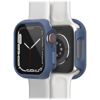 OtterBox Eclipse Watch Bumper With Screen Protection for Apple Watch Series 8/7 Case 41mm, Baby Blue Jeans