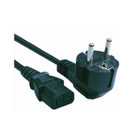 Fairline 2201-020 power cable Black 2 m Power plug type F C13 coupler