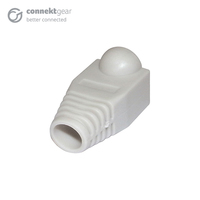 connektgear RJ45 Boots Pack of 50 - Grey
