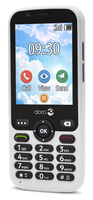 Doro 7010 7.11 cm (2.8") 112 g White Feature phone