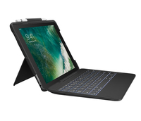 Logitech SLIM COMBO with detachable keyboard and Smart Connector for iPad Air (3rd gen) and iPad Pro 10.5-inch Swiss Black