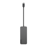 Lenovo 4X90X21427 interface hub USB 3.2 Gen 2 (3.1 Gen 2) Type-C 20000 Mbit/s Grey