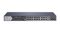 Hikvision DS-3E0528HP-E network switch Unmanaged Gigabit Ethernet (10/100/1000) Power over Ethernet (PoE) Blue
