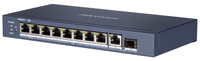 Hikvision DS-3E0510HP-E network switch Unmanaged Gigabit Ethernet (10/100/1000) Power over Ethernet (PoE) Blue