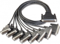 Moxa CBL-M62M25x8-100 serial cable Grey 1 m DB-25
