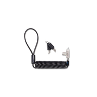Kensington Slim N17 2.0 Portable Keyed Laptop Lock for Wedge-Shaped Slots