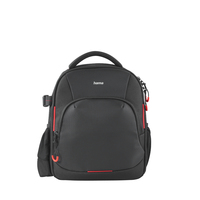 Hama Ohio Backpack Black, Red