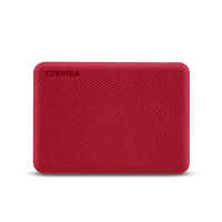 Toshiba Canvio Advance external hard drive 1 TB 2.5" USB Type-A 2.0/3.2 Gen 1 (3.1 Gen 1) Red