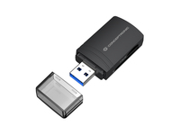 Conceptronic BIAN06B SD TF/MicroSD 4.0 Card Reader, UHS-II, USB 3.0, 5Gbps