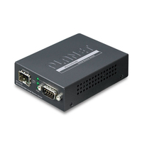 Origin Storage PLANET-GT-1205A PLANET NETWORK MEDIA CONVERTER 1000 MBIT/S BLACK 10/100/1000BASE-T TO DUAL 100/1000BASE-X SFP MEDIA CONVERTER