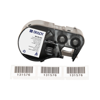 Brady M4-90-422 printer label Black, White Self-adhesive printer label