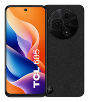 TCL 605 16.9 cm (6.67") Dual SIM Android 15 4G USB Type-C 4 GB 128 GB 5200 mAh Black