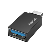 Hama USB OTG Adapter, USB-C Plug - USB Socket, USB 3.2 Gen 1, 5 Gbit/s