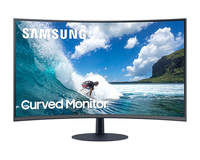 Samsung C27T550FDR 68.6 cm (27") 1920 x 1080 pixels Full HD Blue, Grey