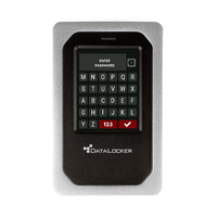 DataLocker DL4 FE, 1TB SSD, FIPS 140-3 L3, AES 256-bit, Touchscreen, USB 3.2 Gen 1