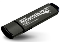 iStorage Kanguru Defender Elite30™ USB 3.0 32GB| Secure Flash Drive | FIPS 197 Certified, 256-bit AES hardware encryption (XTS Mode) | TAA Compliant|