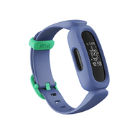 Fitbit Ace 3 PMOLED Wristband activity tracker Blue, Green