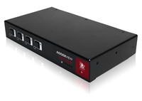ADDER ADDERView Secure Analogue KVM switch Black