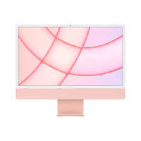 iMac 24" Pink - Apple M1 chip with 8-core CPU, 8-core GPU and 16-core Neural Engine - 8GB RAM - 512G