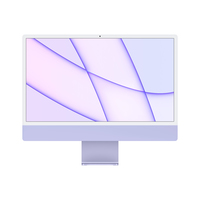 iMac 24-inch, Purple, M1, 8-core CPU and 8-core GPU, 8GB memory, 256GB SSD, Magic Mouse, Magic Keyboard with TouchID - British, UK Power Supply