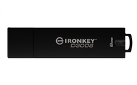 Kingston Technology IronKey 8GB D300S AES 256 XTS Encrypted USB Drive
