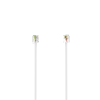 Hama Modular Cable, 6p4c Plug - 6p4c Plug, 3 m, white