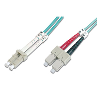 Fairline 2412-030 InfiniBand/fibre optic cable 3 m LC SC Aqua colour