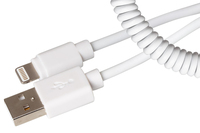 Maplin MAPCLT06-WHT mobile phone cable White 1 m USB A Lightning