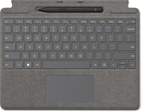 Microsoft Surface Pro Signature Keyboard w/ Slim Pen 2 QWERTY Microsoft Cover port Platinum