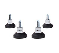 B-Tech Levelling Feet for BT856X Designer Trolleys - 4pcs