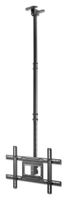 Manhattan Ceiling Mount for TV & Monitors, For screens: 37" to 65", Adjustable height: 70-157 cm, VESA compatibility: all between 200x200 to 600x400mm - check the dimensions of the four mounting holes on back of screen to ensure it fits, Max 50kg, LFD, Bracket