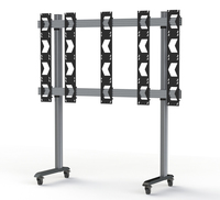 B-Tech SYSTEM X - Mobile Stand for Unilumin UpanelS 4x4 DVLED Videowalls