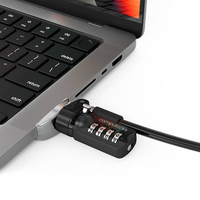 Compulocks Ledge Adapter for MacBook Pro 14-inch (M1/M2/M3/M4/M5) with Combination Cable Lock