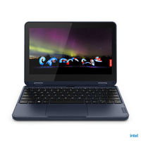 Lenovo 500w Gen 3 (Intel) Intel® Celeron® N5100 Hybrid (2-in-1) 29.5 cm (11.6") Touchscreen HD 4 GB LPDDR4x-SDRAM 128 GB SSD Wi-Fi 6 (802.11ax) Windows 11 Pro English Blue