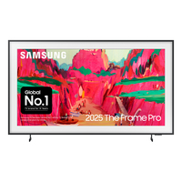 Samsung 2025 75" The Frame Pro Art Mode Neo QLED 4K HDR Smart TV 190.5 cm (75") 4K Ultra HD Wi-Fi Black