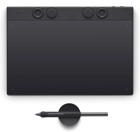 Wacom Intuos Pro Medium – 2025 graphic tablet Black 263 x 148 mm USB/Bluetooth
