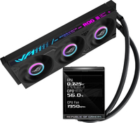 ASUS ROG Strix LC IV 360 ARGB LCD Processor Liquid cooling kit 12 cm Black