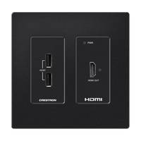 Crestron HD-RXU-4KZ-101-2G-B AV extender AV receiver Black
