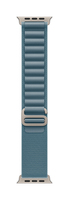 Apple MFTK4ZM/A smart wearable accessory Band Blue Titanium, Polyester, Spandex