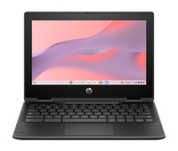 XMA HP Fortis Flip G1i Chromebook with EDU Management licence Intel® N N150 29.5 cm (11.6") Touchscreen HD 4 GB LPDDR5-SDRAM 32 GB eMMC Wi-Fi 6E (802.11ax) ChromeOS Black