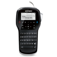 DYMO LabelManager 280 Label Maker | Rechargeable Handheld Label Printer with QWERTY Keyboard | Includes Black & White D1 Label Tape (12mm) | For Home & Office (EU Plug)