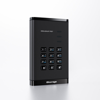 iStorage diskAshur PRO³ HDD 5TB | Secure Portable Hard Drive |FIPS 140-3 Level 3 compliant | AES-XTS 256-bit Hardware Encryption | PIN protected | OS & Platform Independent |GDPR, TAA Compliant|Brute force hack defence | Dust/Water Resistant