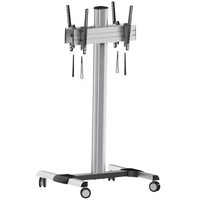 Allmounts AS0246BTW monitor mount / stand 177.8 cm (70") Black, Grey Floor