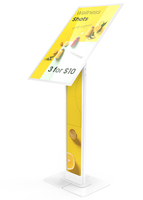 Compulocks Brandable Floor Stand for the Samsung E-Paper Smart Signage - White