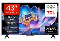 TCL 43V6D-UK TV 109.2 cm (43") 4K Ultra HD Smart TV Wi-Fi Black 260 cd/m²